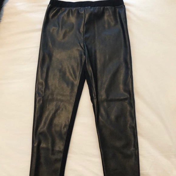 POLO Ralph Lauren Girls’ Faux Leather Pants - Picture 2 of 4
